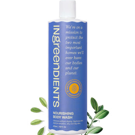 Ingreendients front packaging 16 oz bottle showing label and benefits