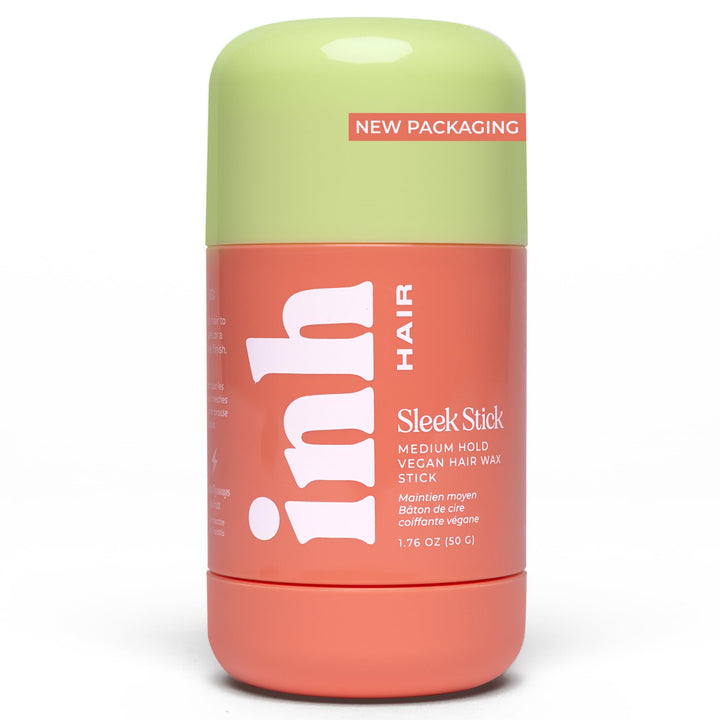 INH sleek stick front packaging showing compact travel size and branding