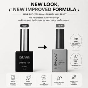 IN.HYPE close-up texture of gel showing clear, bubble-free consistency and smooth application