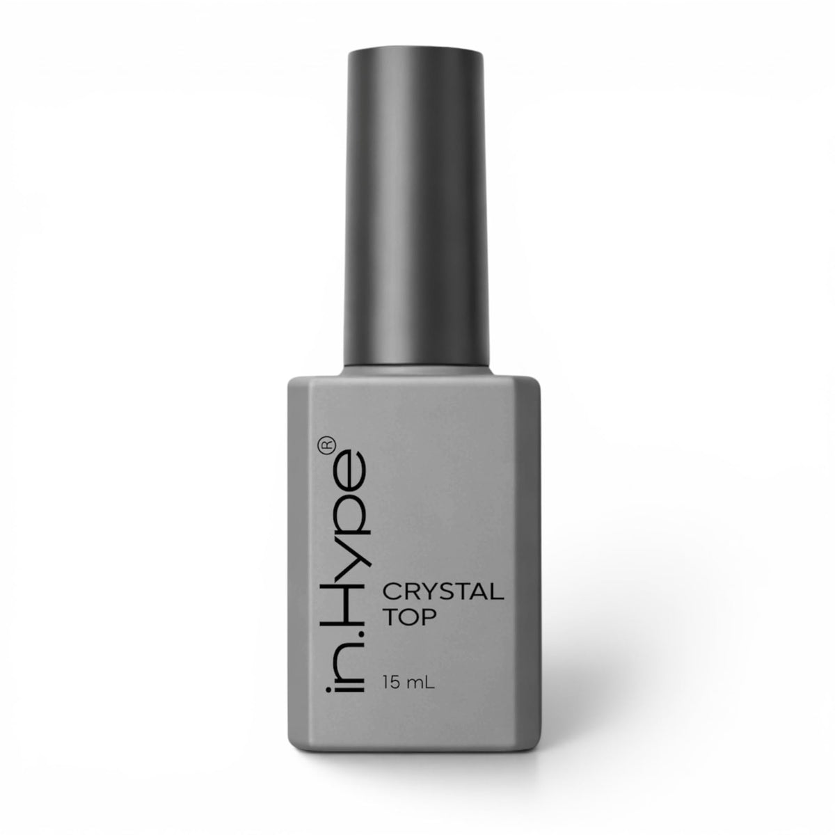 IN.HYPE front bottle view showing label and glossy finish benefit
