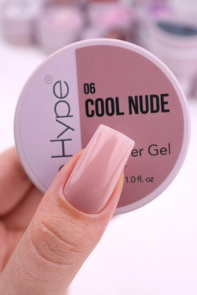 IN.HYPE sculpted nail extension on form highlighting shape retention and sturdy build
