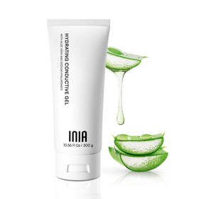 INIA front bottle view showing product branding and size benefit