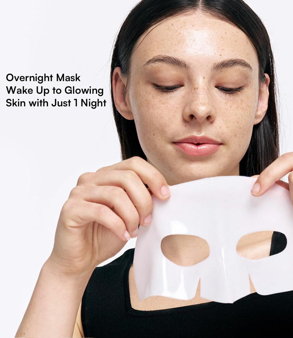 INIA ingredient label showing key actives like oligo-hyaluronic acid