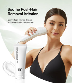 INIA product label showing key ingredients for hydration benefit
