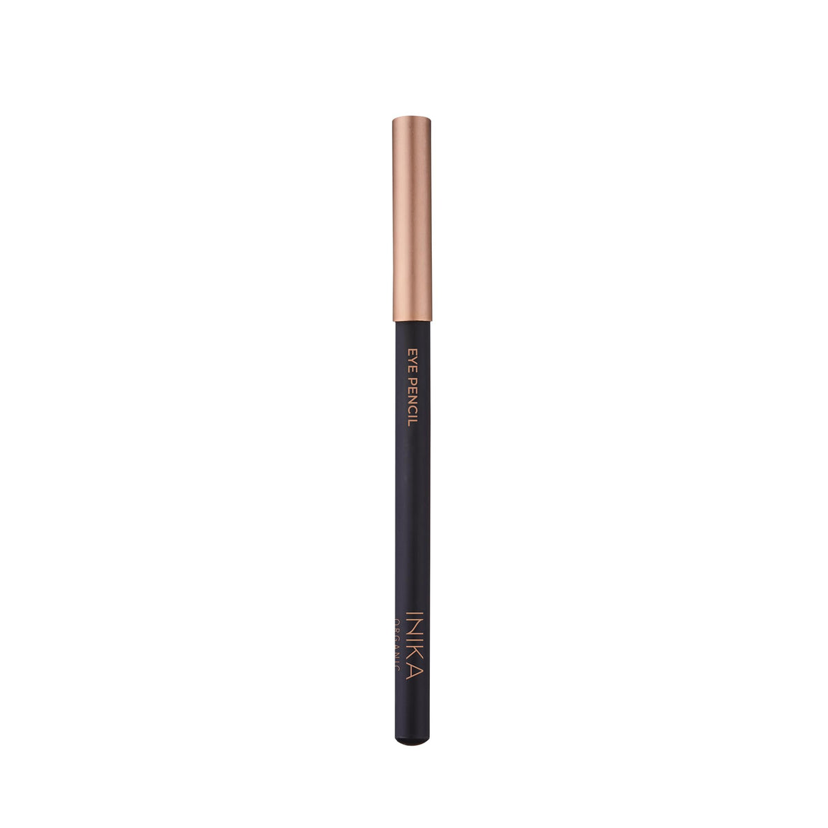 INIKA eye pencil lifestyle application near eye demonstrating smudge-resistant finish