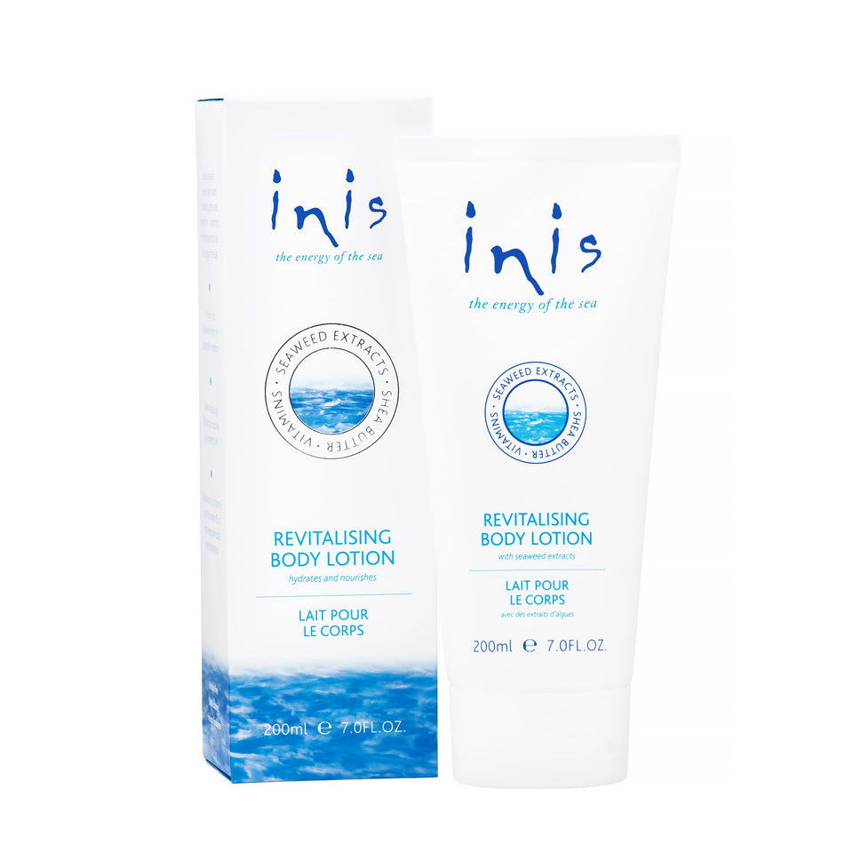 Inis front packaging showing bottle label and size, brand clarity and trust