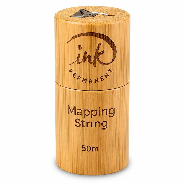 Ink Permanent bamboo dispenser front view showing compact design and accessibility benefits