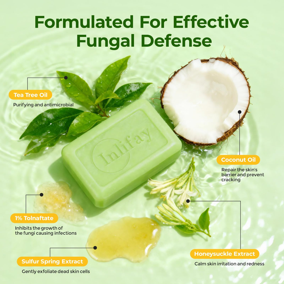 Inlifay bar used in a shower demonstrating quick cleansing for athletes