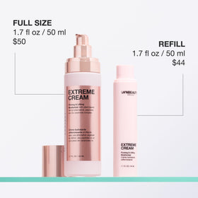 Innbeauty Project Extreme Cream label detail showing active ingredients and formulation