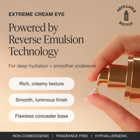 Innbeauty Project cream texture close-up showing hydrating, smoothing benefit