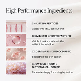Innbeauty Project airless pump detail demonstrating dispenser mechanism benefit: preserves formula potency