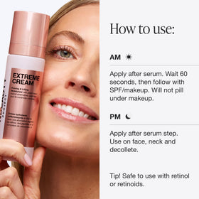 Innbeauty Project ingredient shot with peptides and ceramides visuals benefit: targets lift and hydration