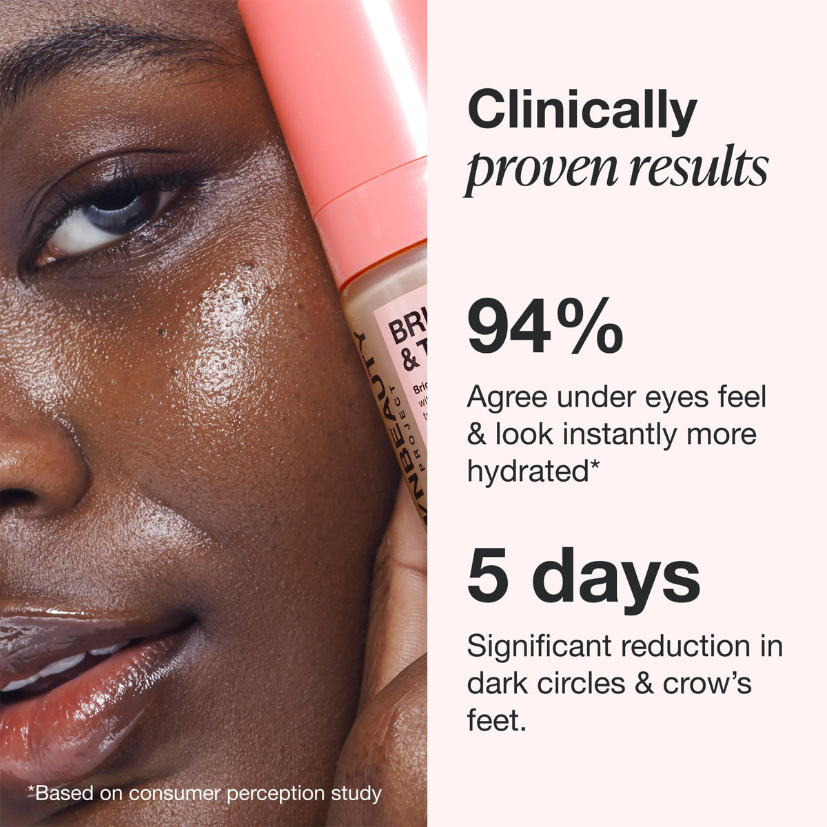 Innbeauty Project ingredient label close-up highlighting Vitamin C and peptides