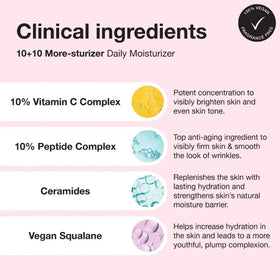 Innbeauty Project moisturizer held in hand demonstrating 1.7 oz size and portable convenience