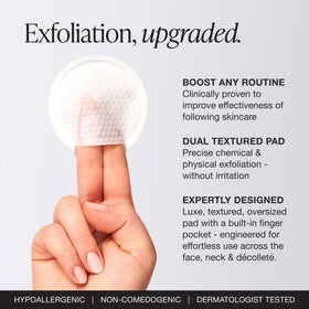 Innbeauty Project pad with finger pocket demonstrating precise application