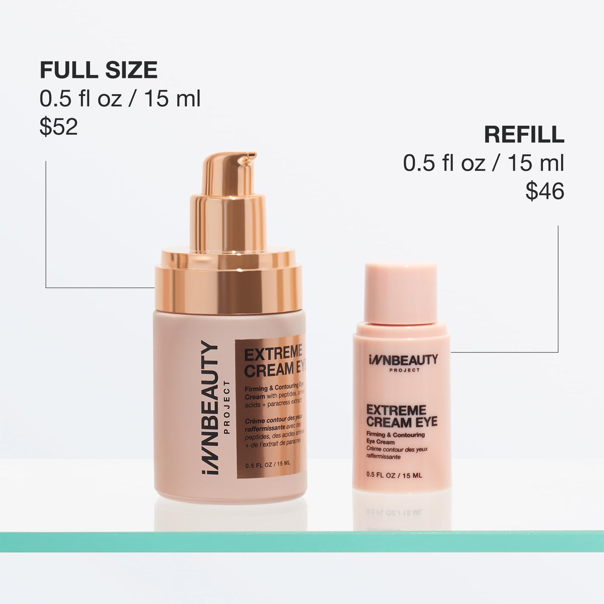 Innbeauty Project cream texture swatch showing rich reverse emulsion for deep hydration