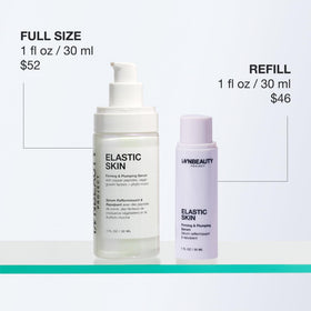 Innbeauty Project refill close-up in reusable bottle slot demonstrating easy replacement