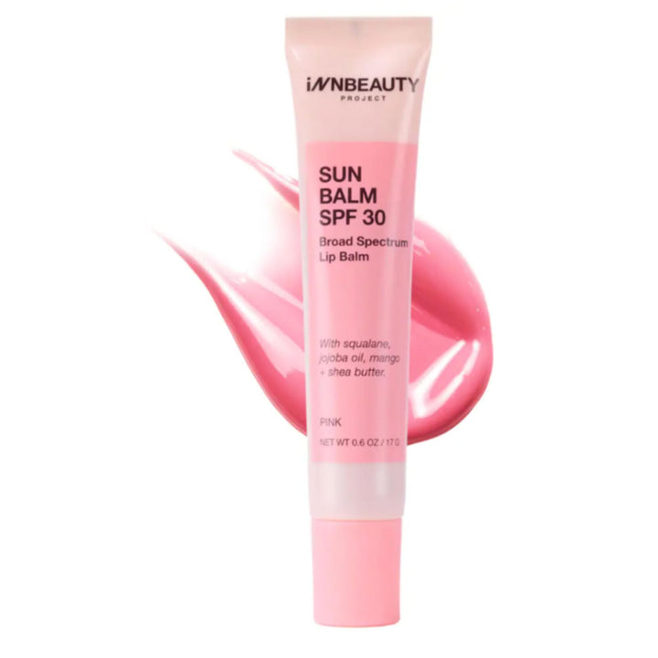 Innbeauty Project front packaging showing pink tinted mineral SPF benefits