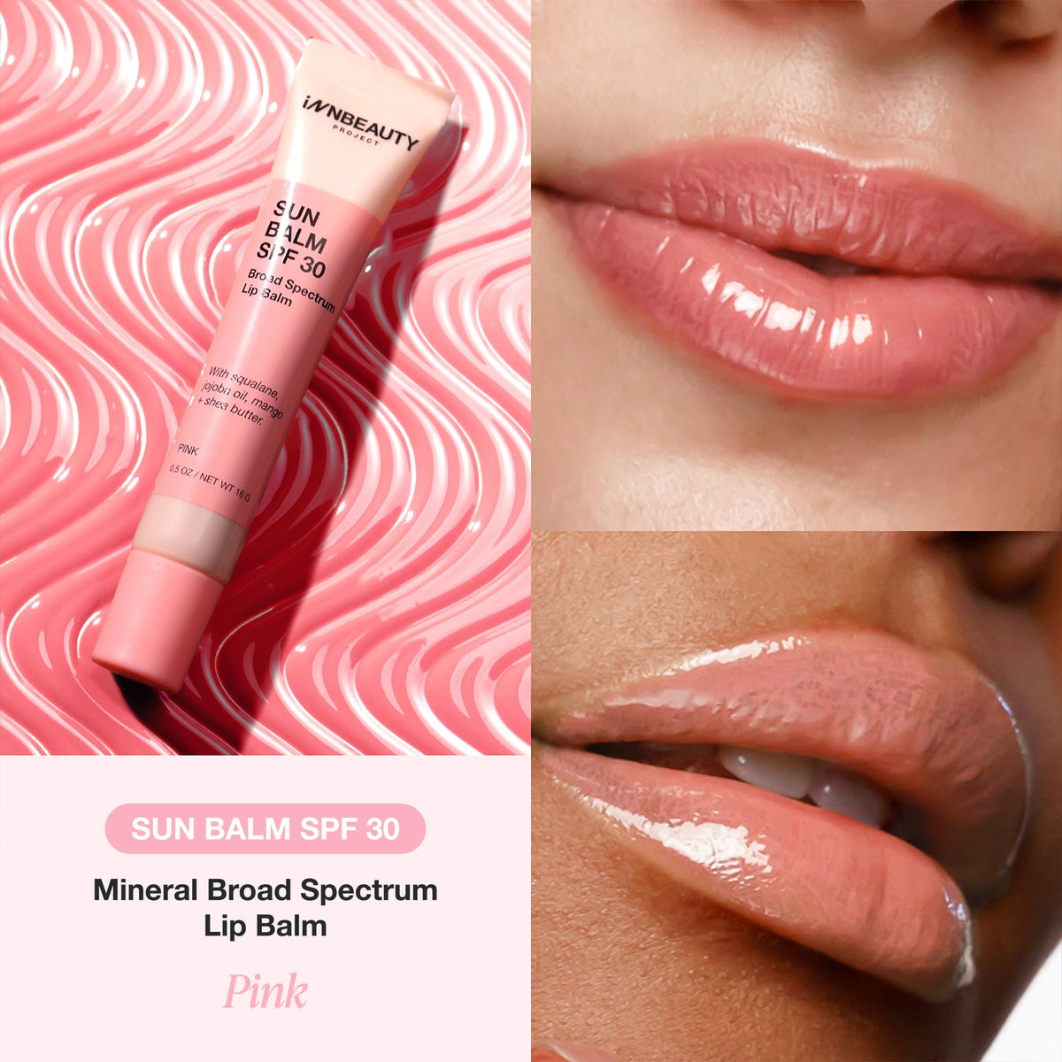 Innbeauty Project close-up texture of balm highlighting smooth hydration