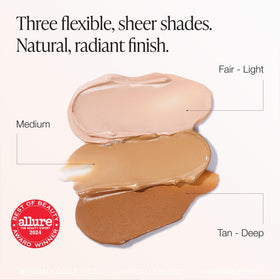 Innbeauty Project sunscreen being applied to face for lightweight protection benefit
