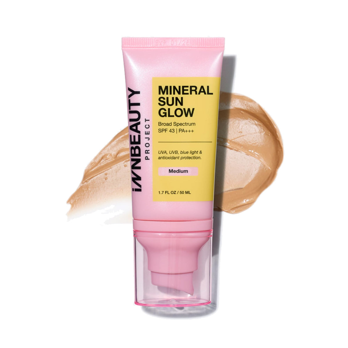 Innbeauty Project front packaging showing medium tint and SPF benefits
