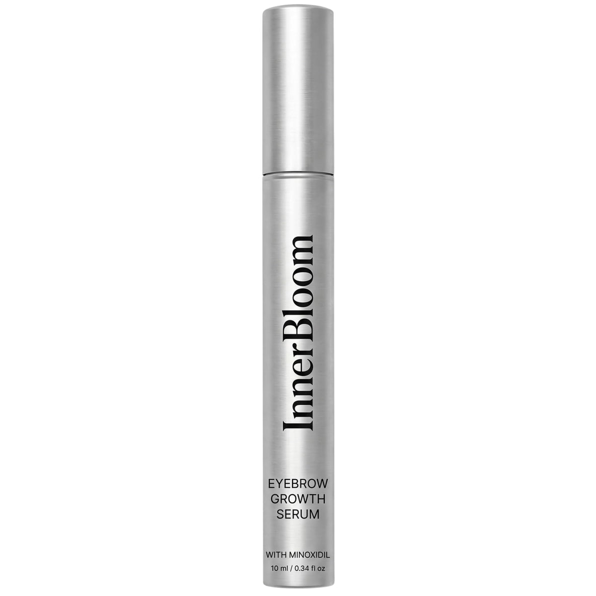 Innerbloom front packaging showing serum and brand for clear product identification and trust