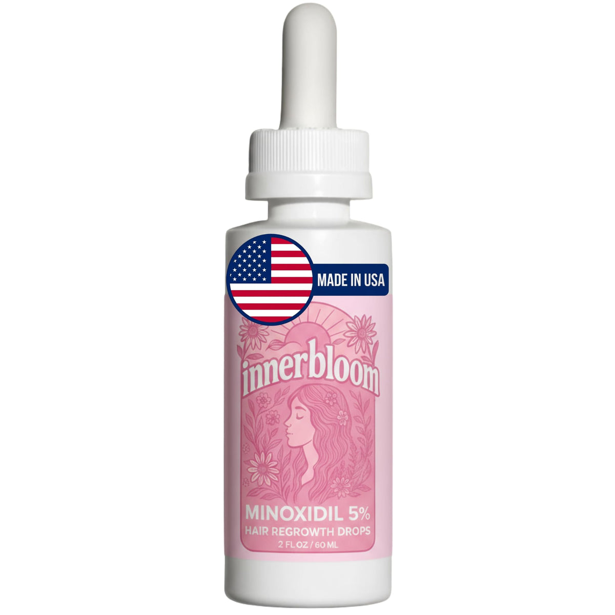 Innerbloom front packaging showing label and 5% strength benefit