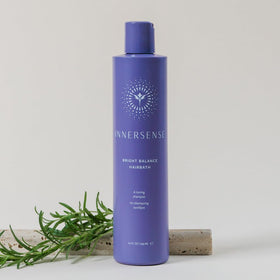 INNERSENSE blonde model after use showing neutralized brassiness
