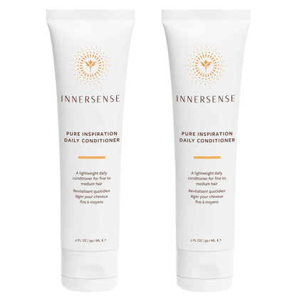 INNERSENSE front packaging showing two travel-size tubes, convenient for travel