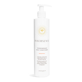INNERSENSE bottle front view showing label and color-safe benefit