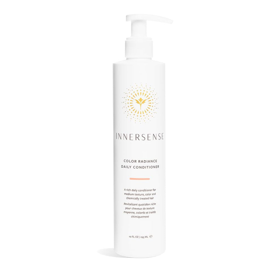 INNERSENSE bottle front view showing label and color-safe benefit