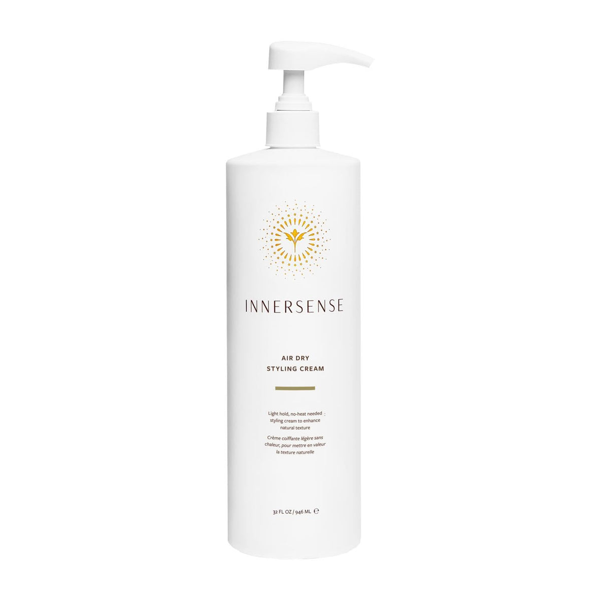 INNERSENSE front jar 32 oz showing packaging and volume benefit