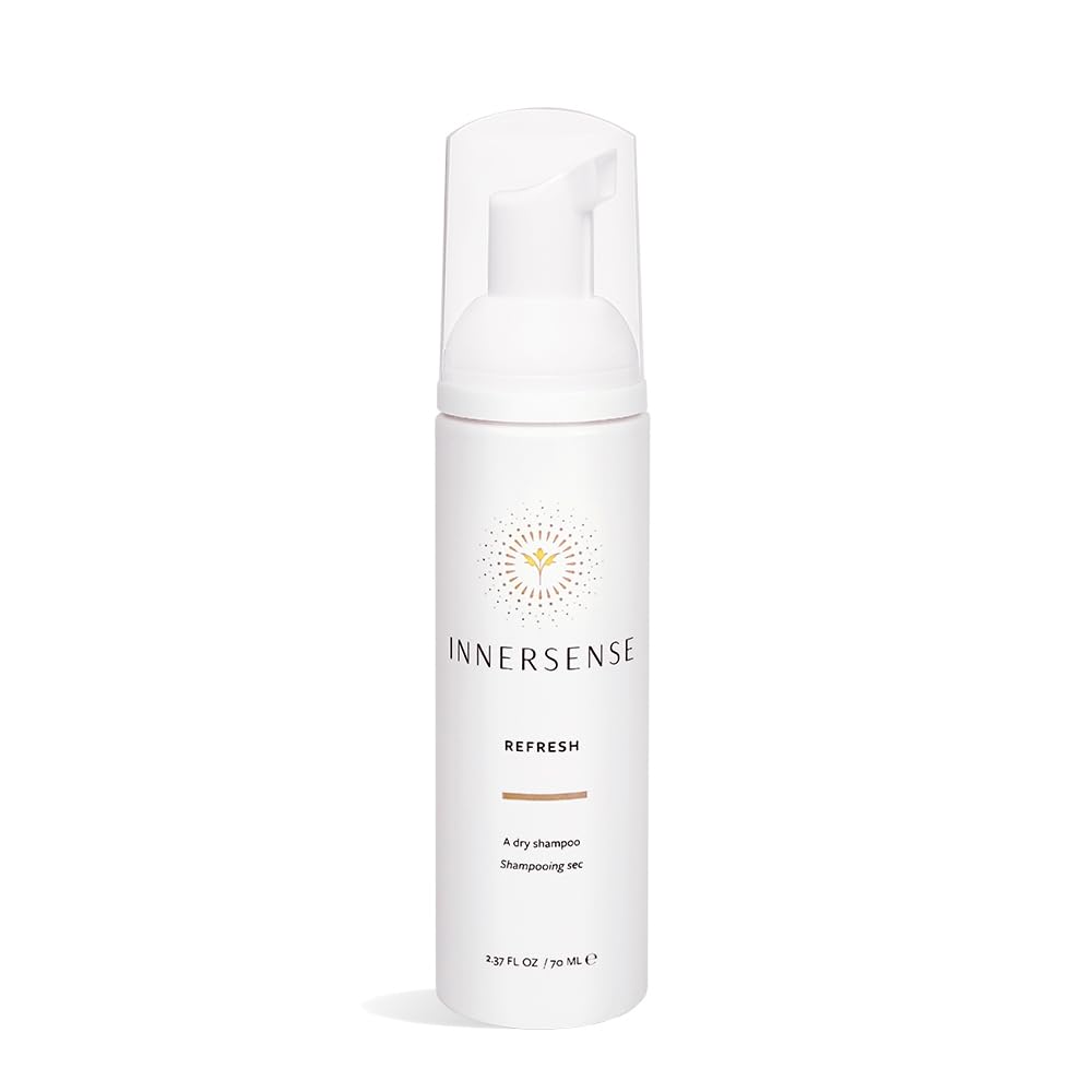 INNERSENSE front packaging showing clean dry shampoo and benefits
