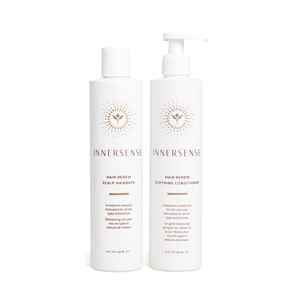 INNERSENSE duo front packaging showing clean bottles and labels for clarity