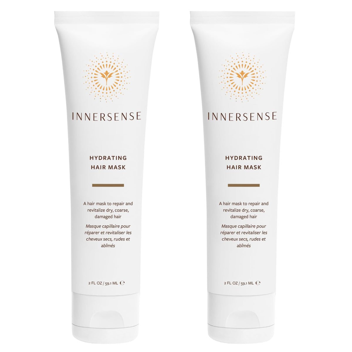 INNERSENSE front packaging showing clean hydrating mask for deep nourishment