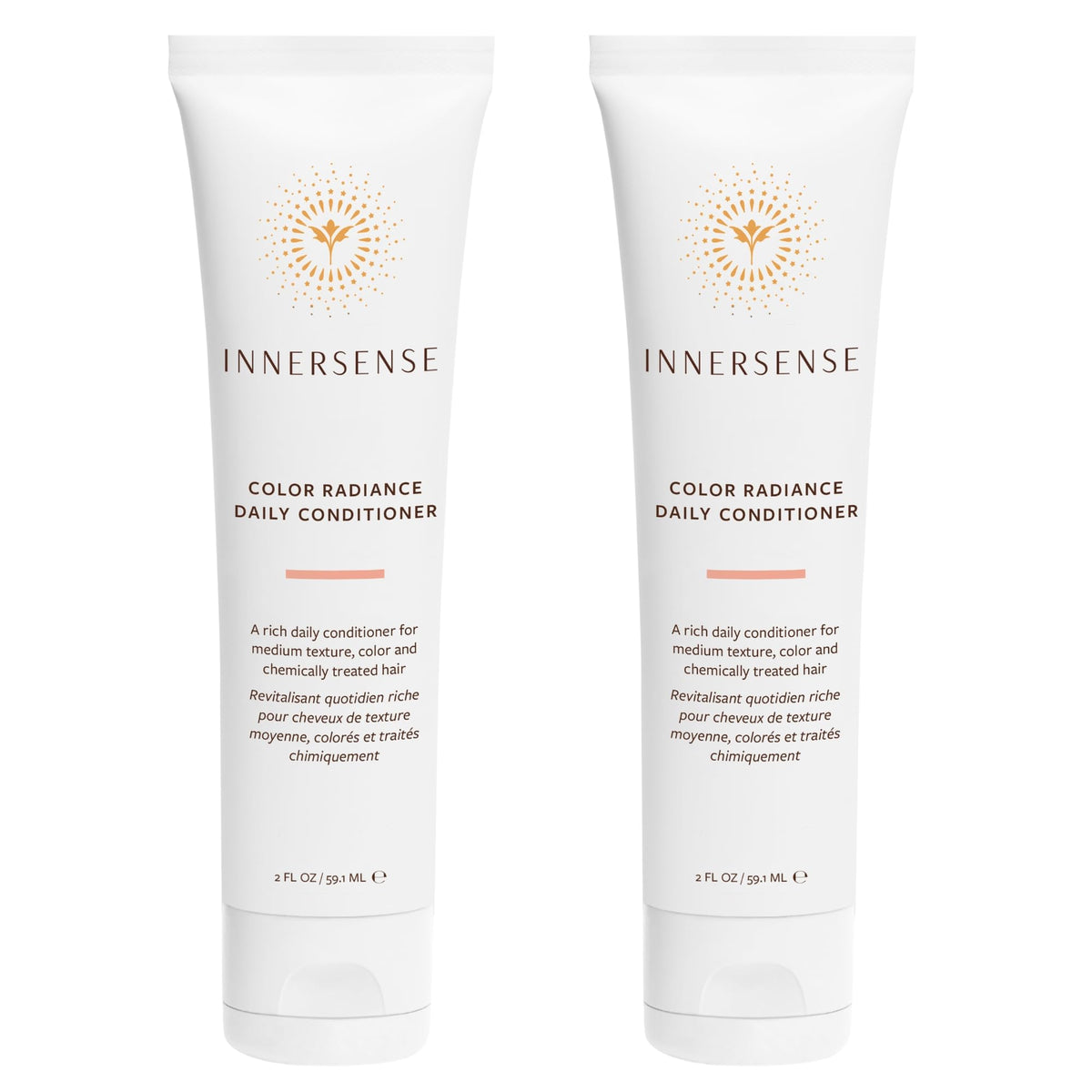 INNERSENSE front packaging showing label and color-care benefits