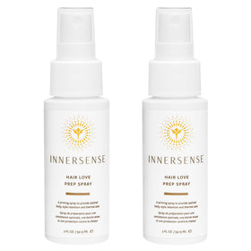 INNERSENSE front packaging showing two bottles and clean beauty benefit