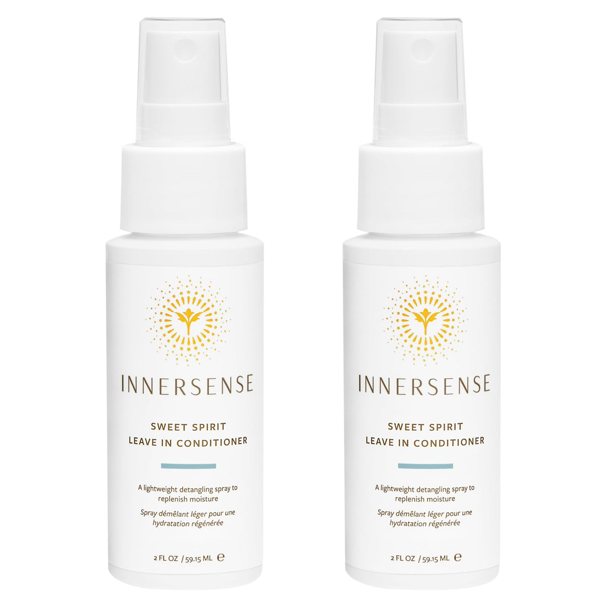 INNERSENSE front packaging showing clean label and travel-friendly bottles for easy use