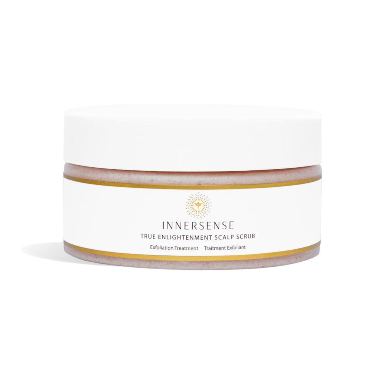 INNERSENSE front jar view showing clean-beauty packaging and product benefit