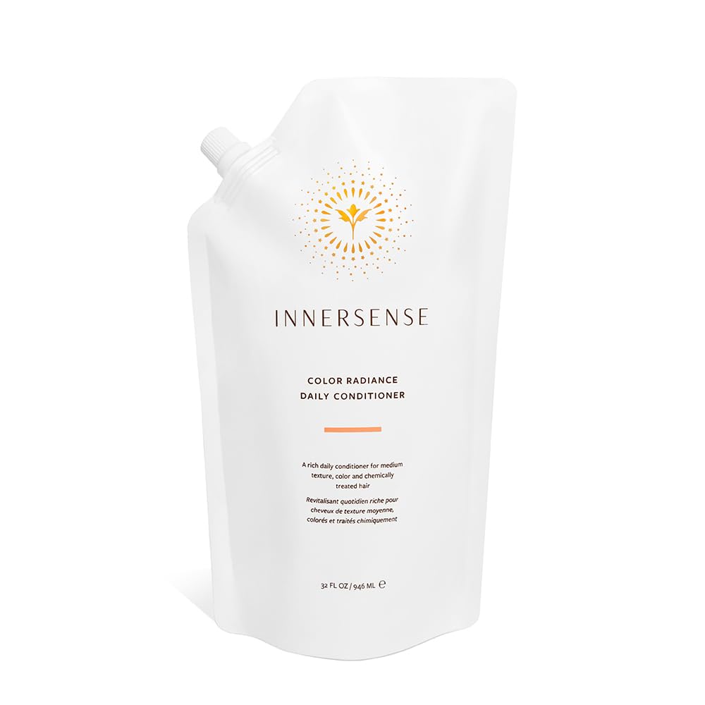 INNERSENSE refill pouch front view showing label and volume benefits