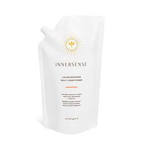 INNERSENSE refill pouch front view showing label and volume benefits