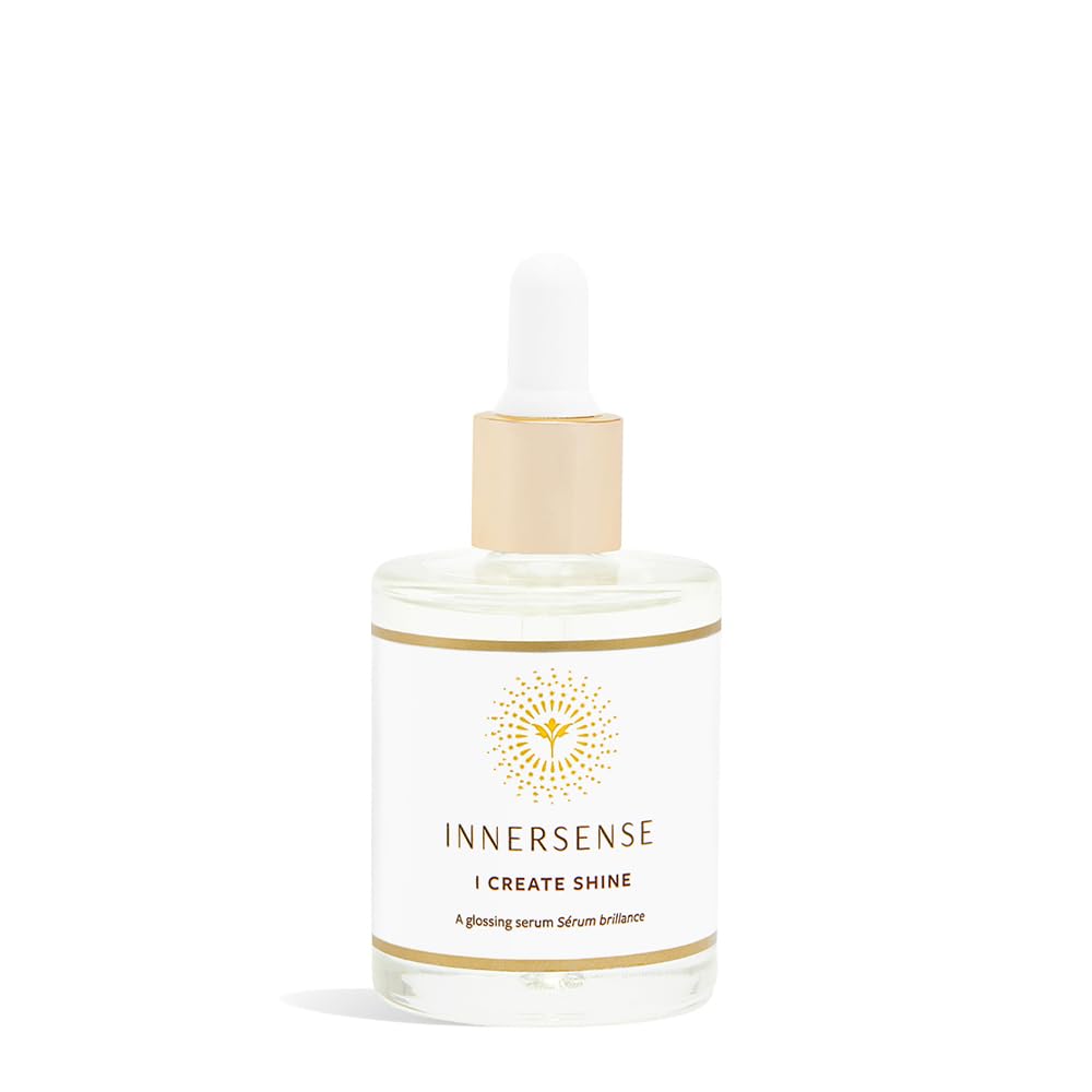 INNERSENSE front packaging showing bottle and label, clear product benefit
