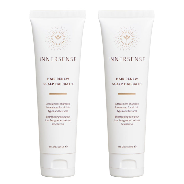 INNERSENSE front packaging two 2 fl oz bottles showing clean travel-friendly design and product benefits