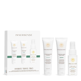 INNERSENSE trio front packaging showing compact travel set benefits