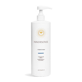 INNERSENSE pump bottle front view showing product and salon-ready size