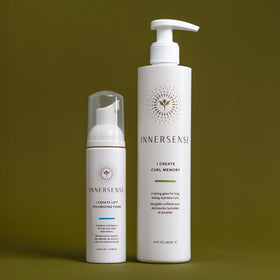 INNERSENSE I Create Lift foam can front view highlighting airy volume benefit