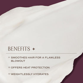 INNERSENSE in use during blowout for smoother frizz-free finish