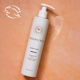 INNERSENSE rooibos and nettle ingredients flatlay, highlights antioxidant and strengthening care