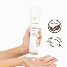 INNERSENSE label close-up showing organic ingredients and transparency