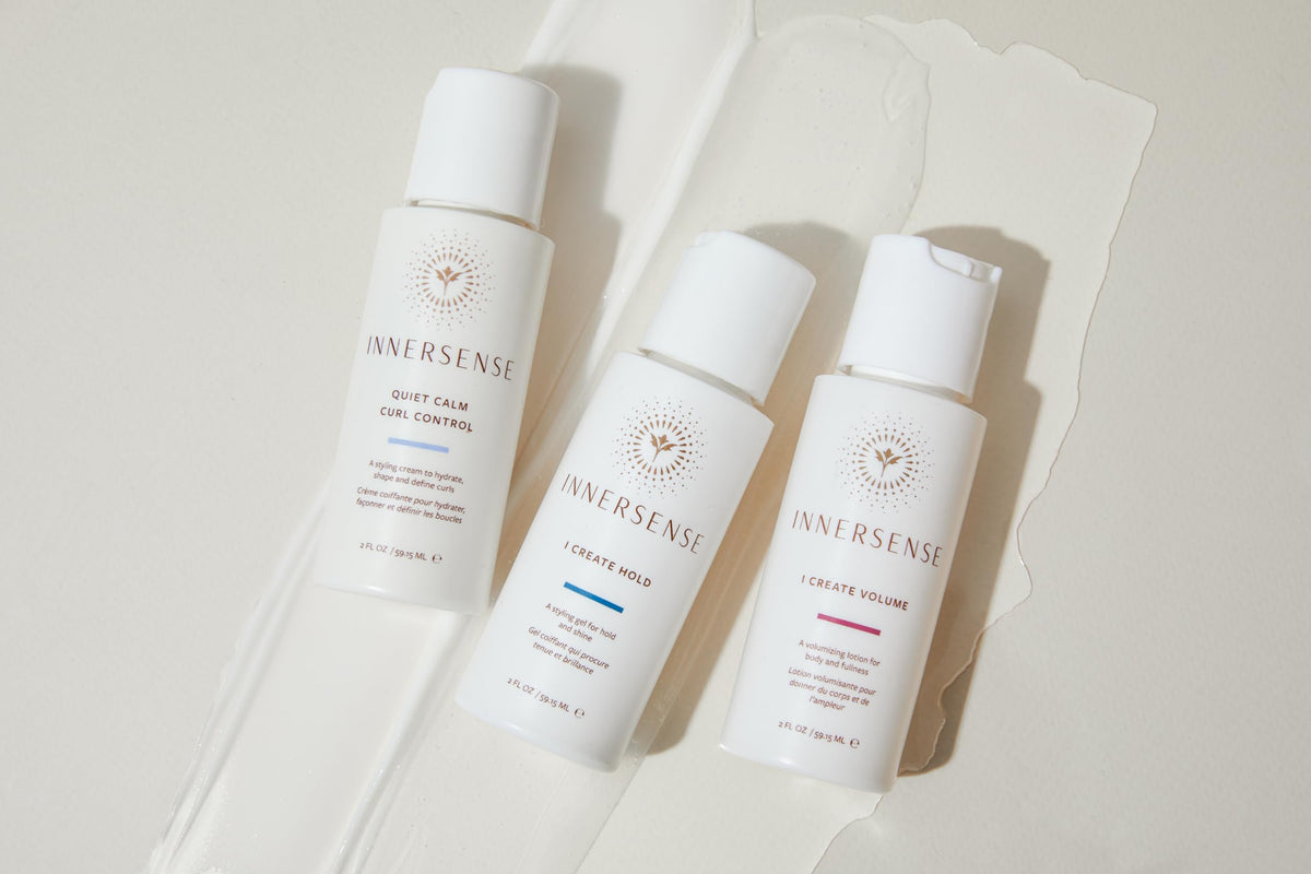 INNERSENSE open container revealing 2 oz size for travel-friendly convenience